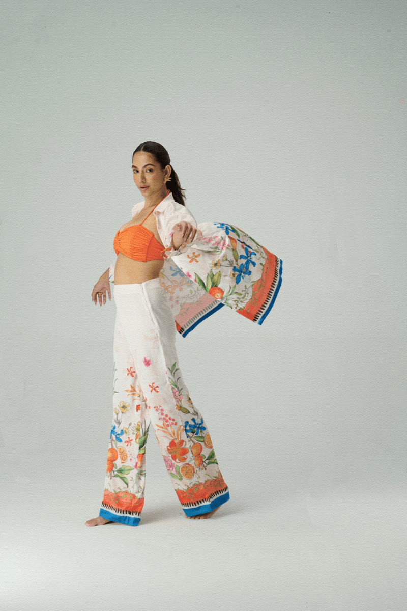 Frond Co - ord With Crescent Bikini 2.0 - Tizzi Swimwear