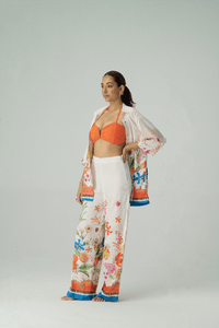 Frond Co - ord With Crescent Bikini 2.0 - Tizzi Swimwear