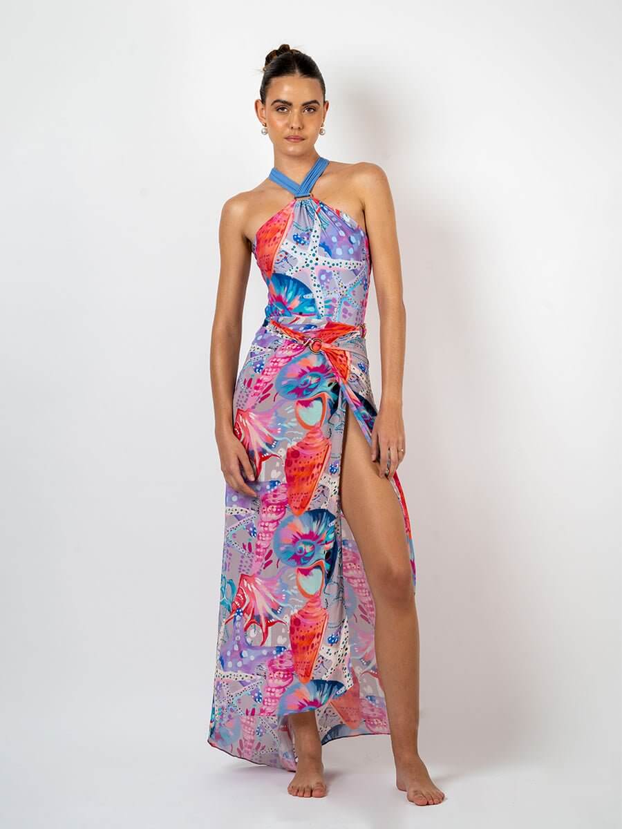 Furbelow Sarong - Tizzi Swimwear