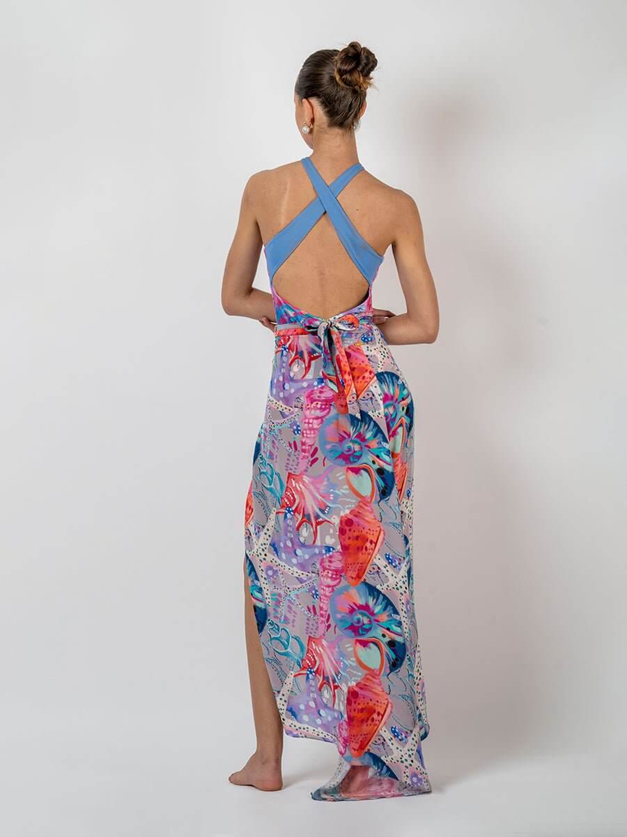 Furbelow Sarong - Tizzi Swimwear