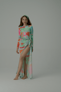 Halo Surfsuit and BB Sarong - Tizzi Swimwear