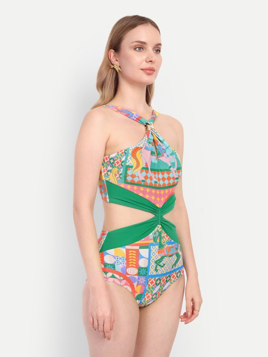 HALTER SWIMSUIT - Tizzi Swimwear
