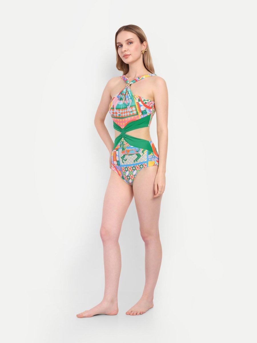 HALTER SWIMSUIT - Tizzi Swimwear