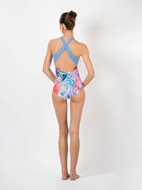 Medal Halter Swimsuit - Tizzi Swimwear