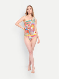 MOIRE SWIMSUIT - Tizzi Swimwear
