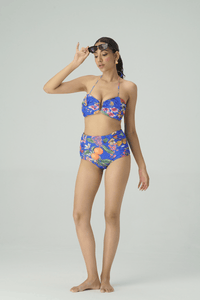 Printed Crescent Bikini - Tizzi Swimwear