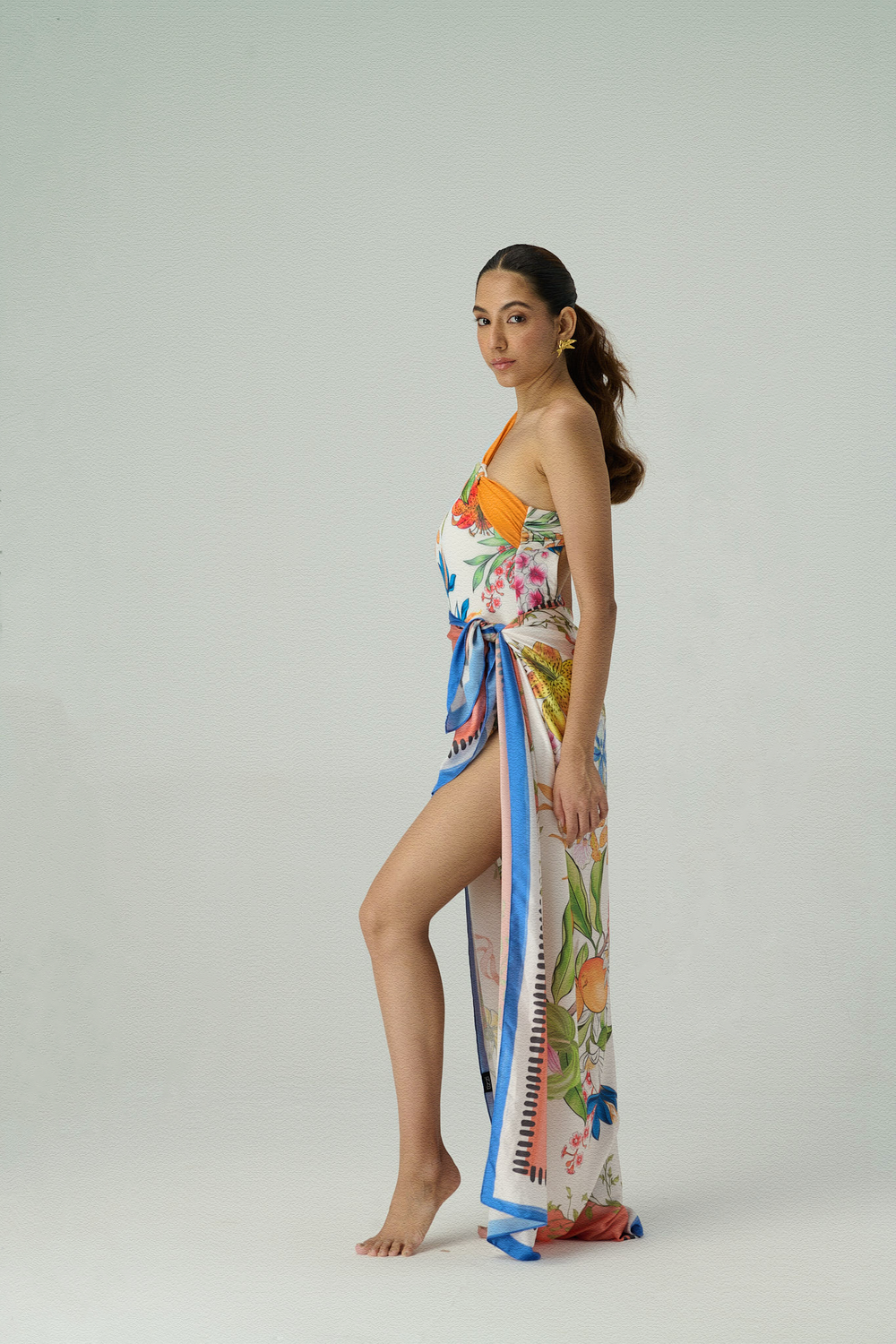 Converge Swimsuit With BB Sarong