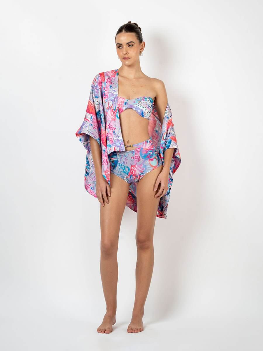 Tragano Short Kaftan - Tizzi Swimwear