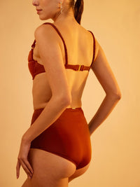 Aethaer Swimsuit - Bronze - Tizzi Swimwear