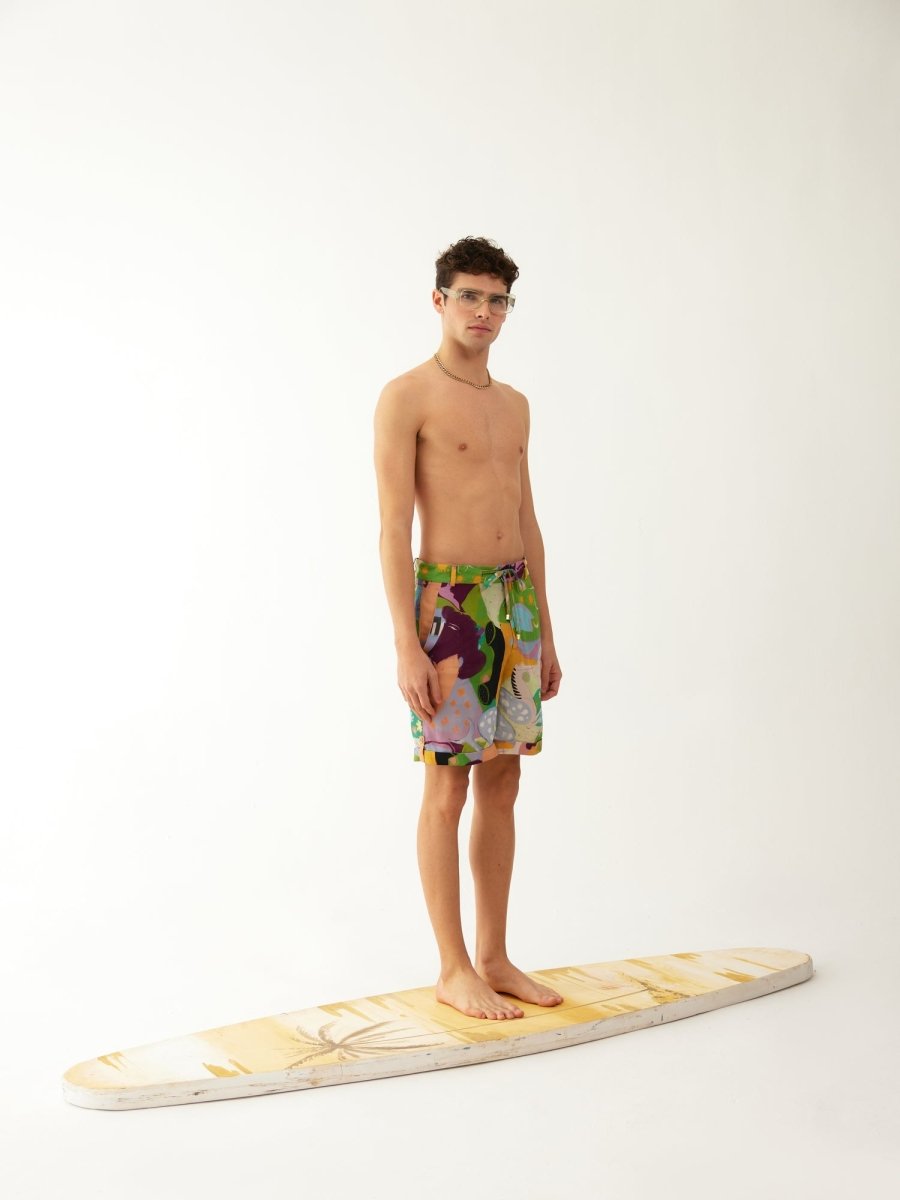 Dromos Resort Shorts - Tizzi Swimwear