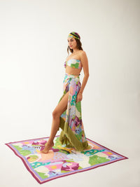Edifice Bikini Set with Stream Sarong - Tizzi Swimwear