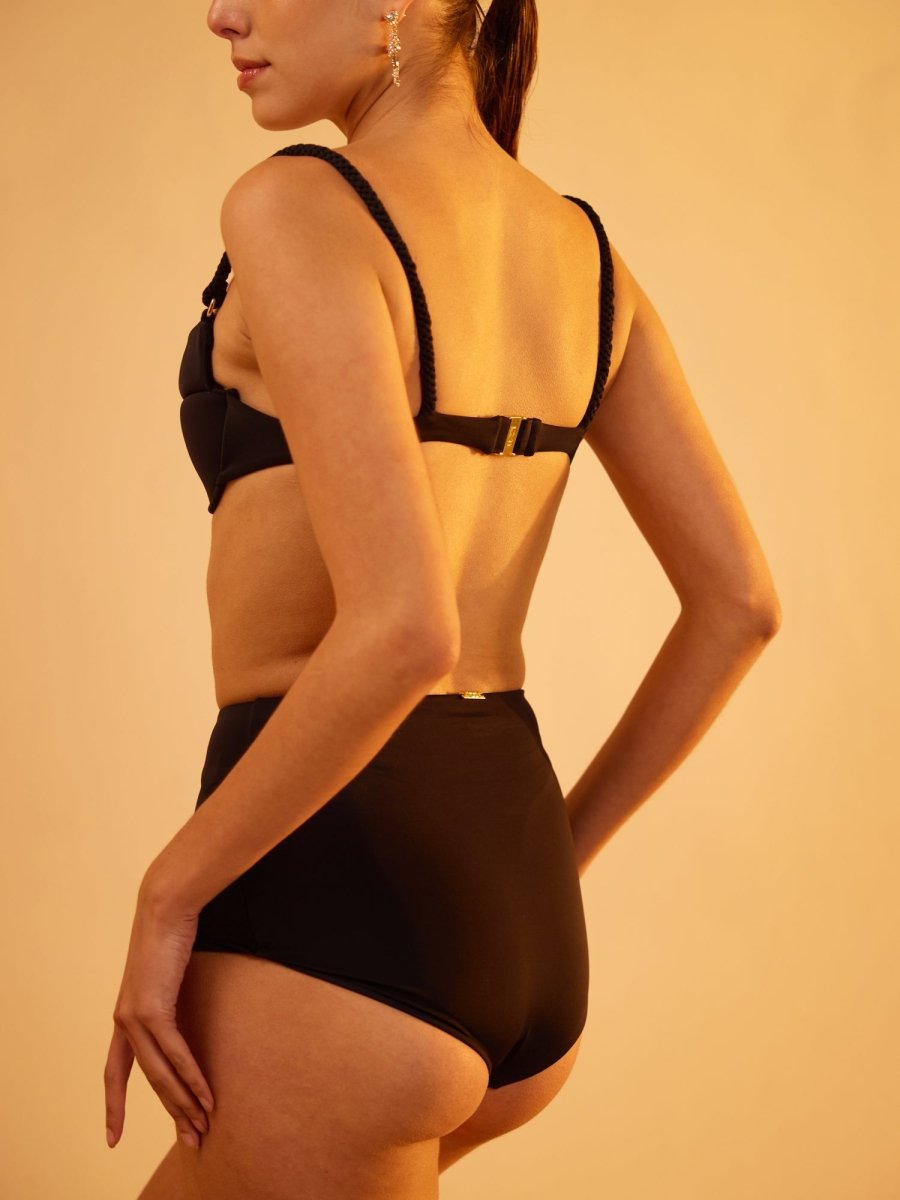 Folium Bikini Set - Black - Tizzi Swimwear