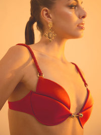 Folium Bikini Set - Brick Red - Tizzi Swimwear