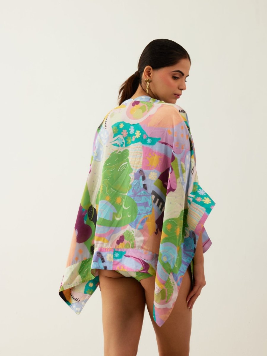 Tragano Short Kaftan - Tizzi Swimwear